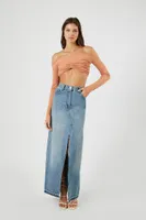 Women's Off-the-Shoulder Crop Top