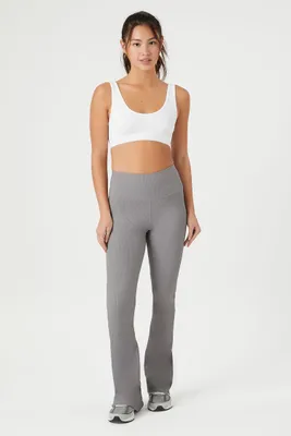 Women's Active High-Rise Flare Leggings in Dark Grey Medium