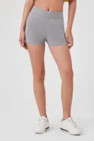 Women's Organically Grown Cotton Hot Shorts in Heather Grey, XS