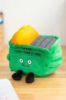 Punchkins Dumpster Fire Plush in Green