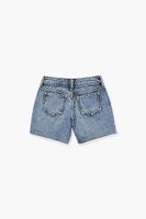 Kids Distressed Shorts (Girls + Boys) in Light Denim, 13/14