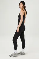 Women's Fitted Cami Jumpsuit in Black, XL