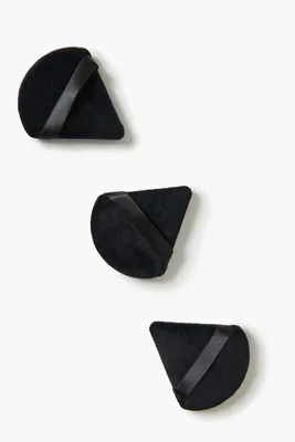 Triangle Makeup Sponge Set in Black