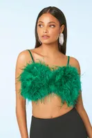 Women's Feather Cropped Cami