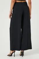 Women's Wide-Leg Crepe Pants