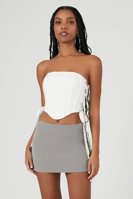 Women's A-Line Micro Mini Skirt Dark