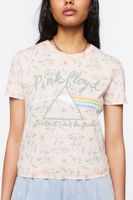 Women's Pink Floyd Graphic T-Shirt in Pink Small