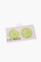 Cucumber Eye Mask in Green