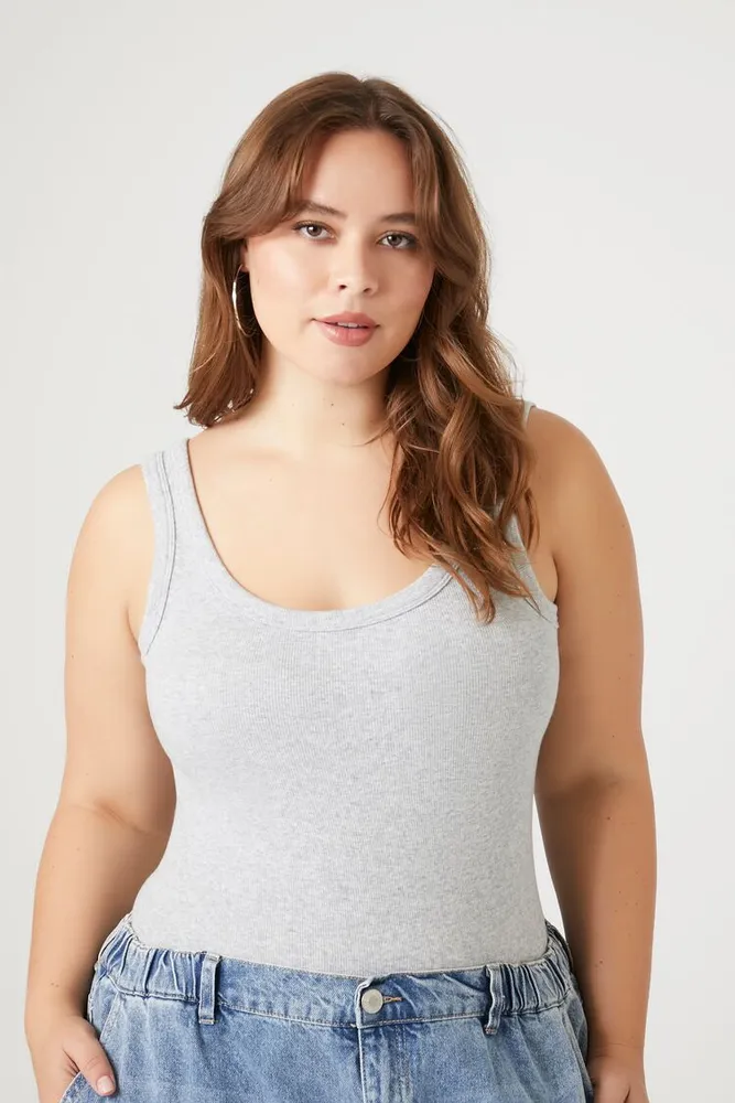 AE Sleeveless Henley Tank Bodysuit