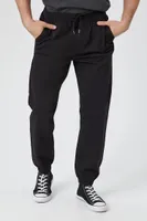 Men Twill Drawstring Joggers