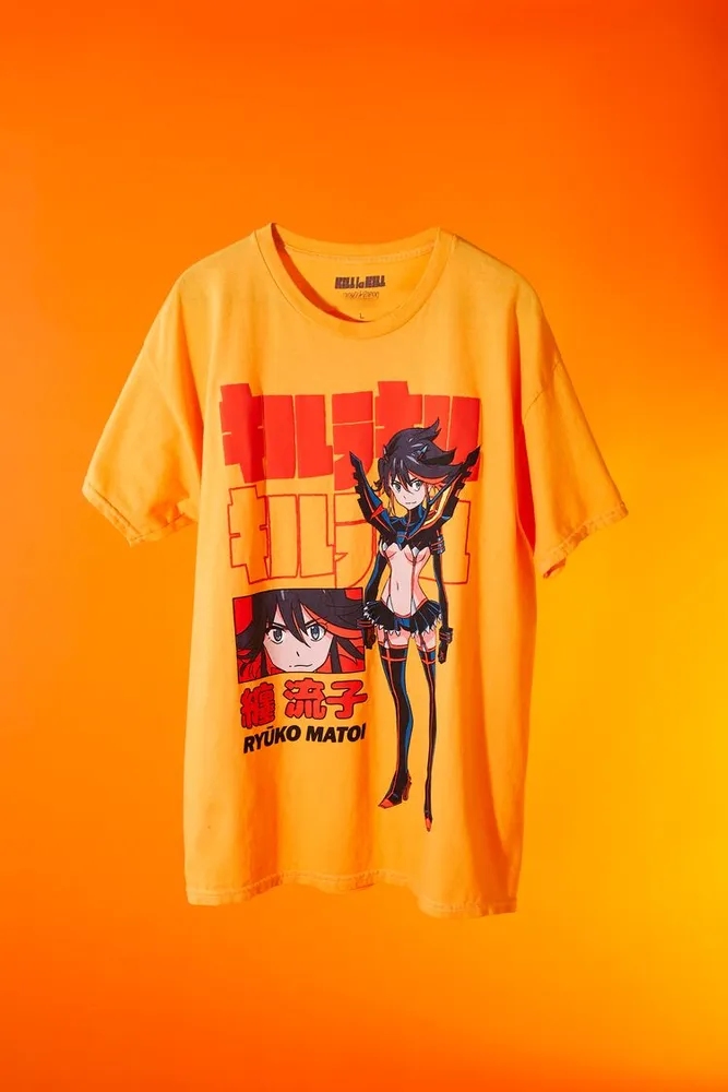 Men Ryuko Matoi Graphic Tee Light Yellow