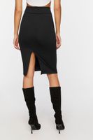 Women's Ponte Midi Pencil Skirt