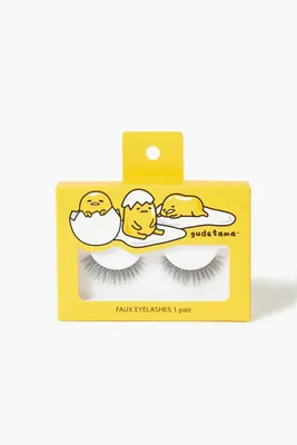 Gudetama Faux Eyelashes in Black