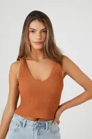 Women's Compact Ribbed Knit Tank Top