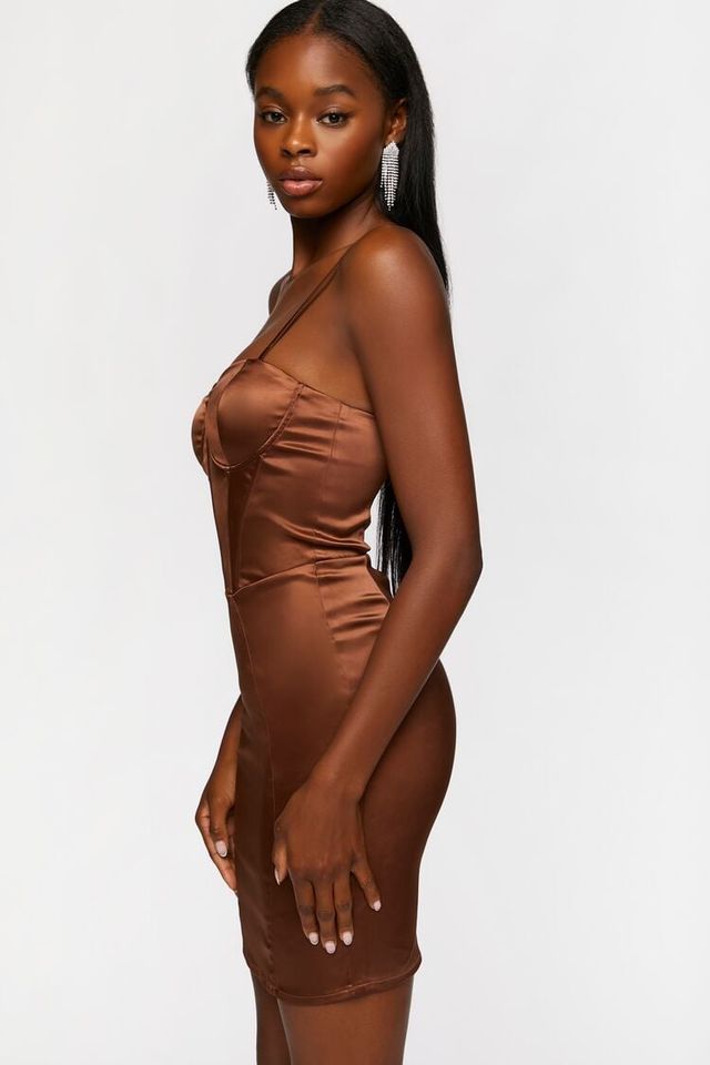 chinese dress ladies Raise The Heat Faux Leather Mini Tube Dress main image 1