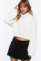 Women's Ribbed Turtleneck Sweater