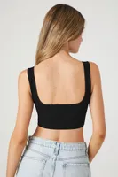 Women's Ribbed Seamless Bralette