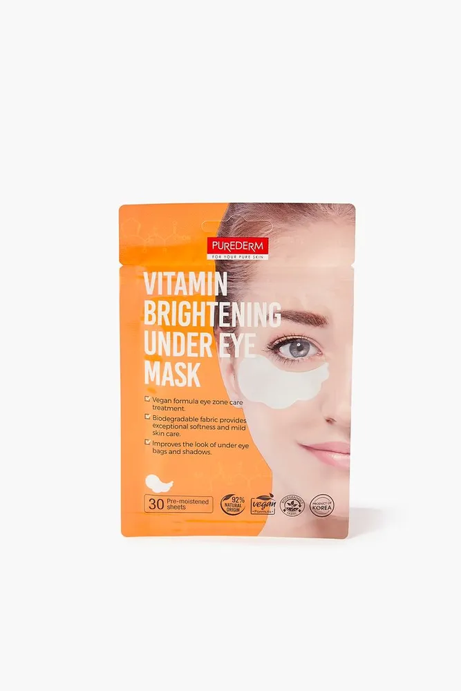 Brightening Under Eye Mask in Orange