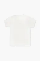 Men Kuromi Graffiti Graphic Tee in White, XXL