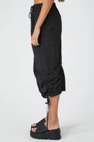 Women's Cargo Midi Skirt