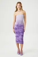 Women's Dip-Dye Wash Tube Dress