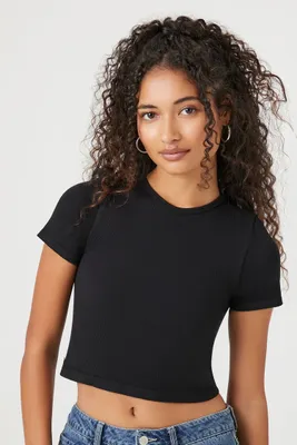 Women's Seamless Cropped T-Shirt