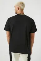 Men Lone Shark Graphic Tee Black