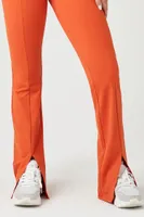 Women's Active Split Flare Leggings in Sienna Small