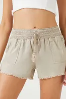 Women's Tassel Drawstring Shorts