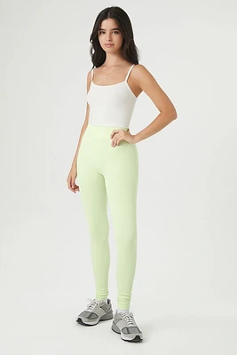 Women's Seamless Ribbed Knit Leggings