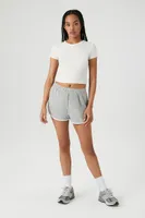 Women's French Terry Ringer Shorts