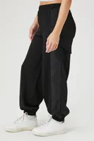 Women's Twill High-Rise Cargo Pants