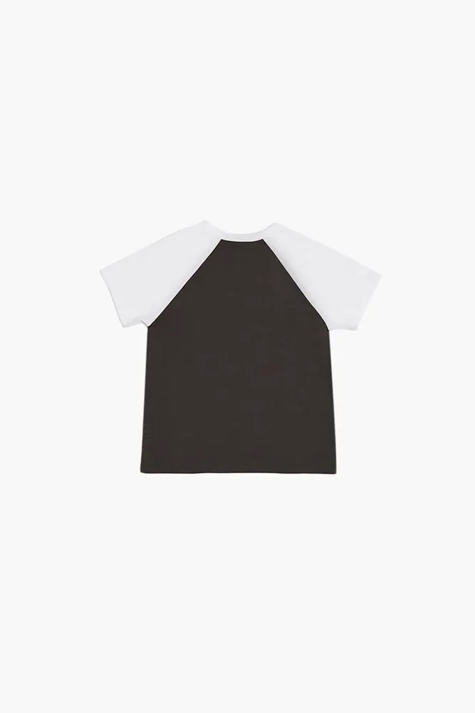 Girls Hot Wheels Graphic Raglan T-Shirt (Kids) Black,