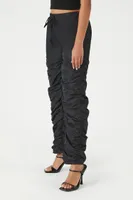 Women's Ruched Drawstring Joggers