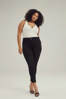 Women's Skinny Uplyfter Jeans in Black, 14
