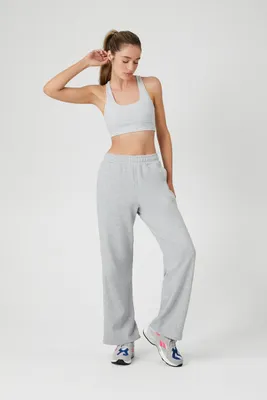 Women's Active French Terry Pants in Heather Grey Medium