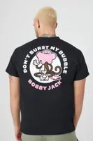 Men Bubblegum Bobby Jack Graphic Tee in Black Medium