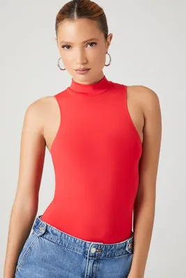 Women's Seamless Tank Top in Fiery Red Small