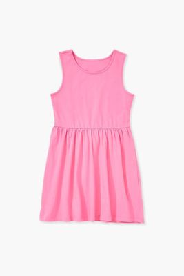 Girls Skater Dress (Kids) in Pink, 11/12