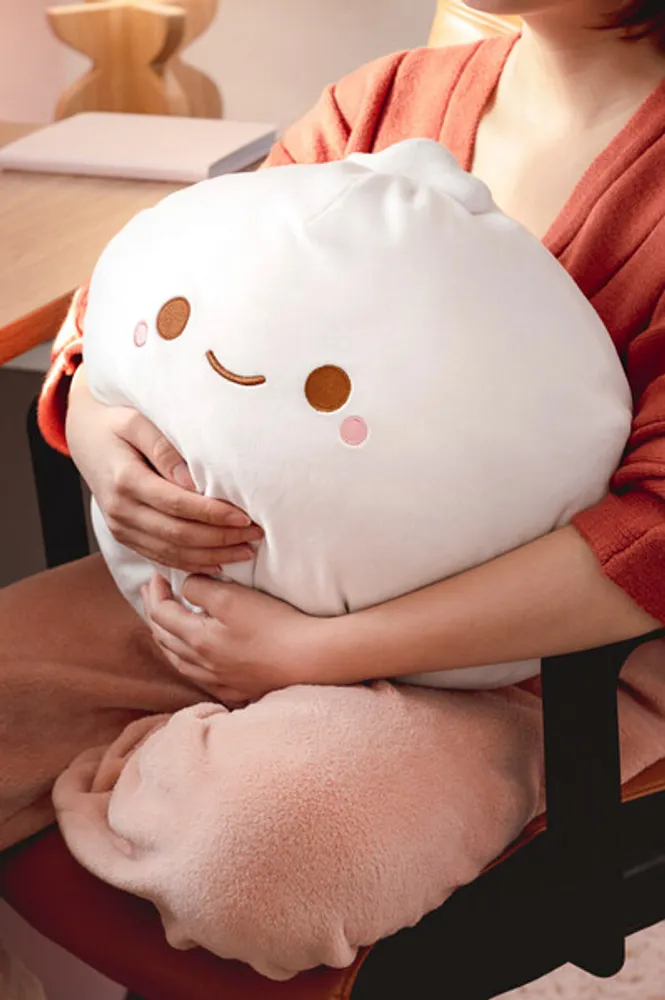 Smoko Lil B Dumpling Mochi Plush in White