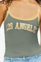 Women's Los Angeles Graphic Tank Top in Tea, XL