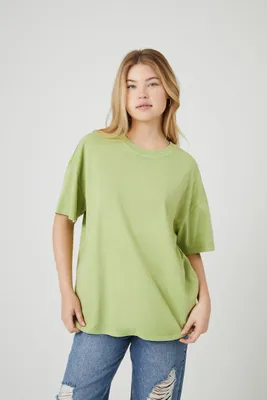 Women's Oversized Boyfriend Crew T-Shirt