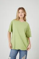 Women's Oversized Boyfriend Crew T-Shirt XS