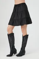 Women's Peasant Mini Skirt