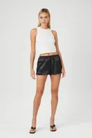 Women's Satin Pull-On Shorts