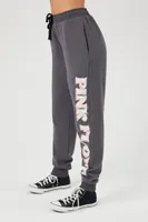 Women's Pink Floyd Graphic Joggers in Charcoal, XL