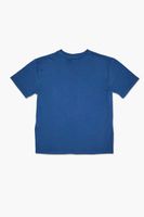 Kids Woodstock T-Shirt (Girls + Boys) in Blue, 13/14