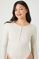 Women's Seamless Ribbed Knit Bodysuit