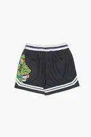 Kids Teenage Mutant Ninja Turtles Shorts (Girls + Boys) in Black, 11/12