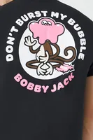 Men Bubblegum Bobby Jack Graphic Tee in Black Medium